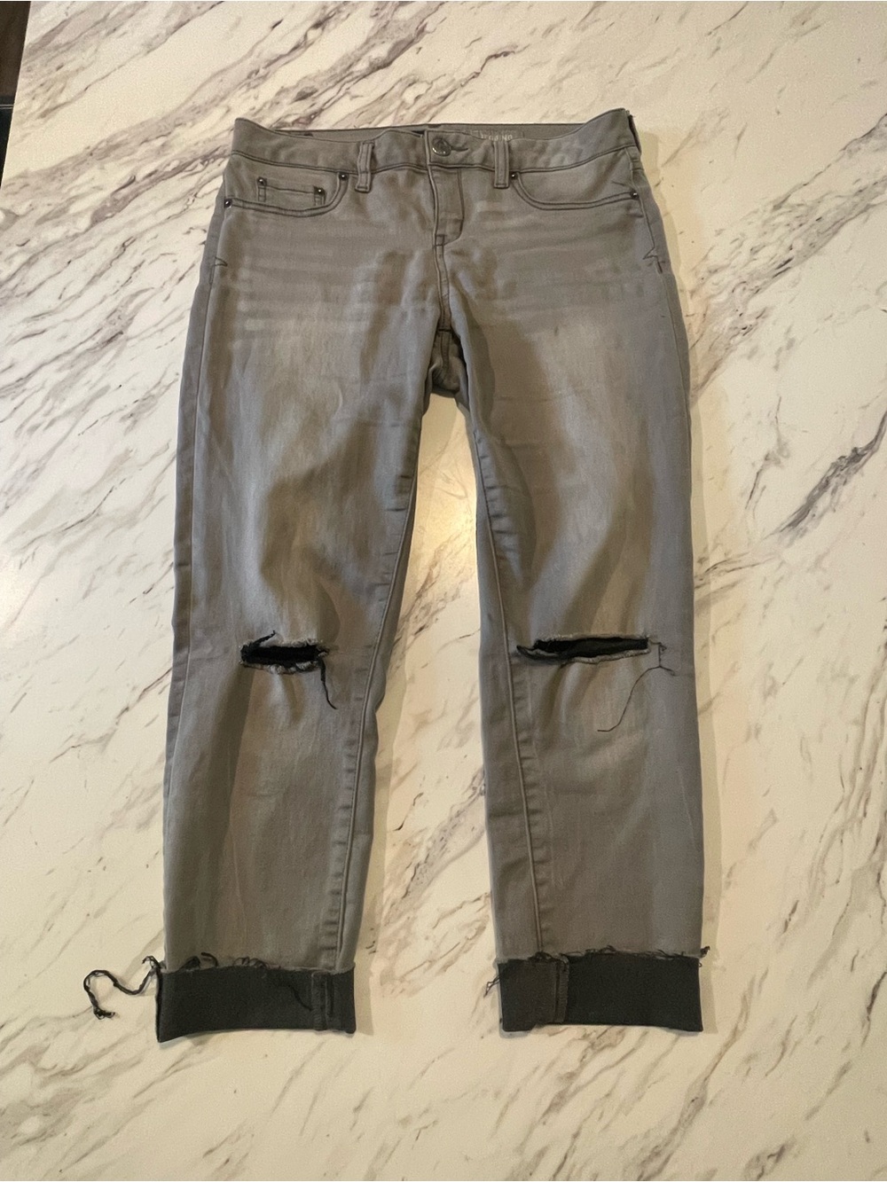 Aeropostale‎ Charcoal Gray Jeggings